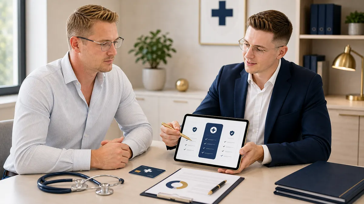 Private Krankenversicherung mit Oliver Wrodnig und Edgard Jordan
